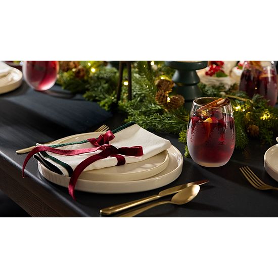 St. Nicholas Square® Woodland Stemless Wine Glasses Set Of 2