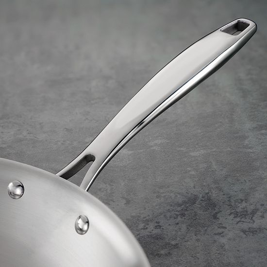  Tramontina Gourmet Tri-Ply Clad Stainless Steel 12-in. Frypan