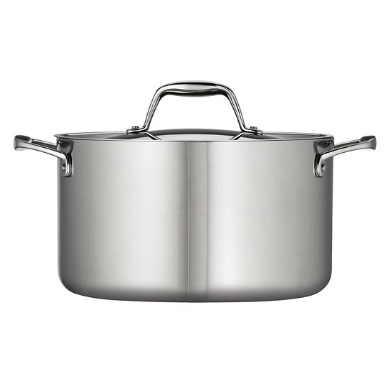  Tramontina Gourmet Tri-Ply Clad Stainless Steel 6-qt. Saucepot