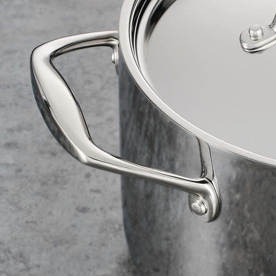  Tramontina Gourmet Tri-Ply Clad Stainless Steel 8-qt. Stockpot