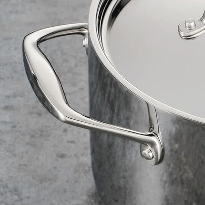  Tramontina Gourmet Tri-Ply Clad Stainless Steel 8-qt. Stockpot
