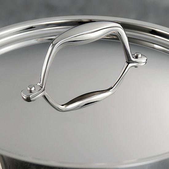  Tramontina Gourmet Tri-Ply Clad Stainless Steel 8-qt. Stockpot
