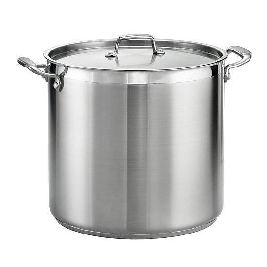  Tramontina Gourmet Tri-Ply Base Stainless Steel 24-qt. Stockpot