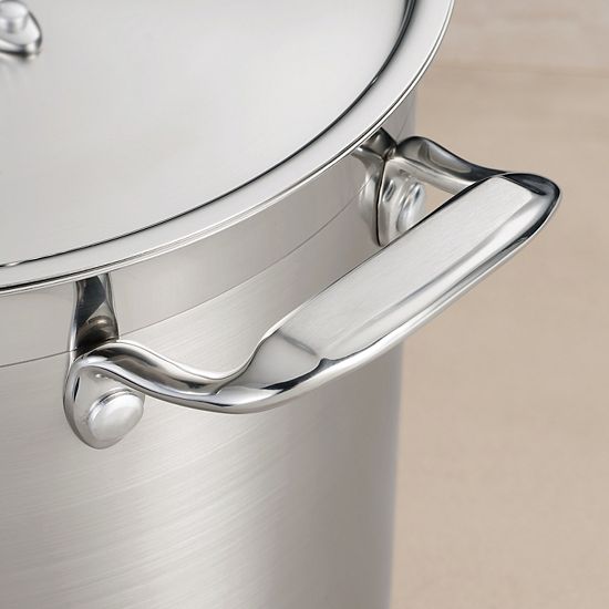  Tramontina Gourmet Tri-Ply Base Stainless Steel 24-qt. Stockpot
