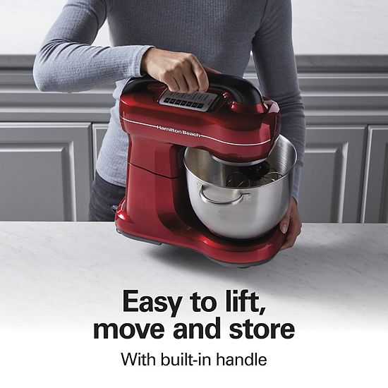  Hamilton Beach 7-Speed Stand Mixer & Attachments