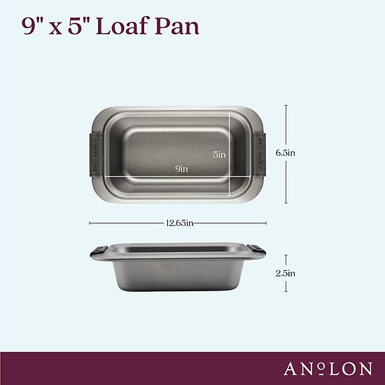  Anolon Advanced Nonstick Bakeware 9" X 5" Loaf Pan
