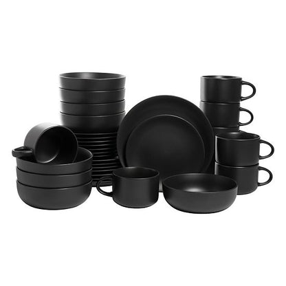  10 Strawberry Street 32-pc. Matte Coupe Dinnerware Set