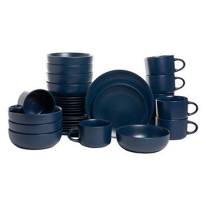  10 Strawberry Street 32-pc. Matte Coupe Dinnerware Set