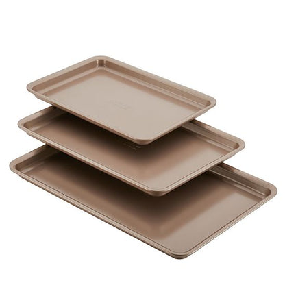  Anolon Advanced Nonstick Bakeware 3-Piece Cookie Pan Set