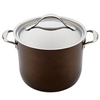  Anolon Nouvelle 11-pc. Copper Luxe Hard-Anodized Nonstick Cookware Set