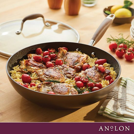 Anolon Advanced 12-in. Hard-Anodized Nonstick Ultimate Pan