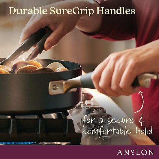  Anolon Advanced Home 12-in. Stir-Fry Pan