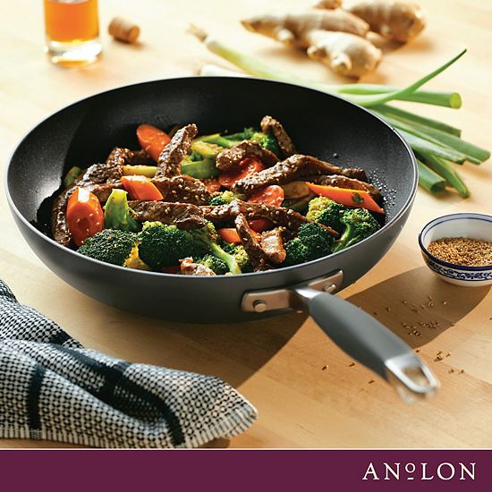  Anolon Advanced Home 12-in. Stir-Fry Pan