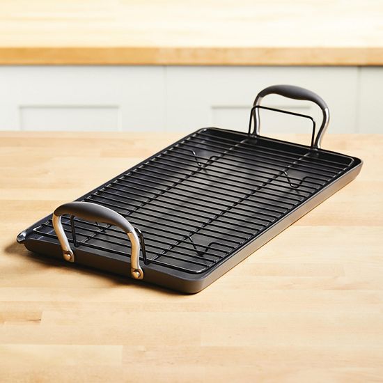  Anolon Advanced Home 10" X 18" Double Burner Griddle