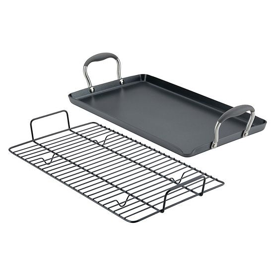  Anolon Advanced Home 10" X 18" Double Burner Griddle