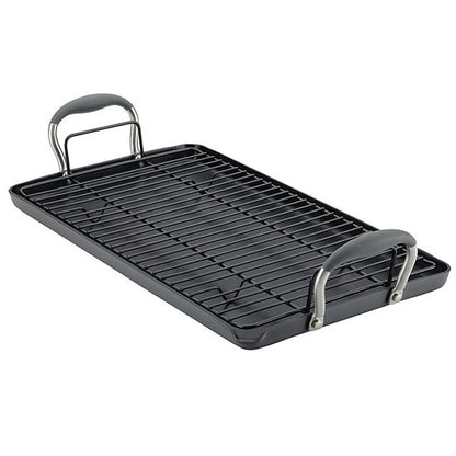  Anolon Advanced Home 10" X 18" Double Burner Griddle