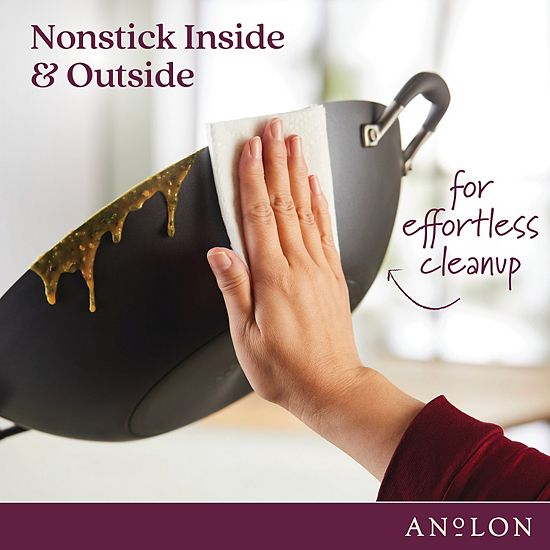  Anolon Advanced Home 14-in. Wok With Side Handles