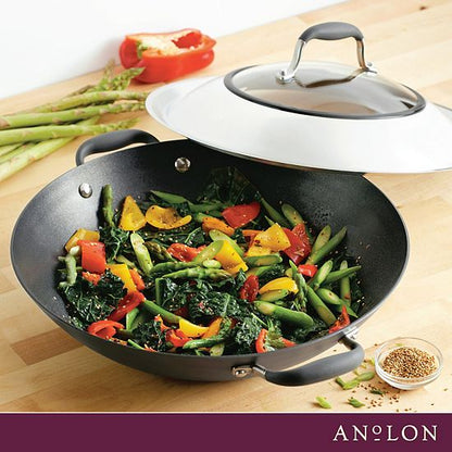  Anolon Advanced Home 14-in. Wok With Side Handles