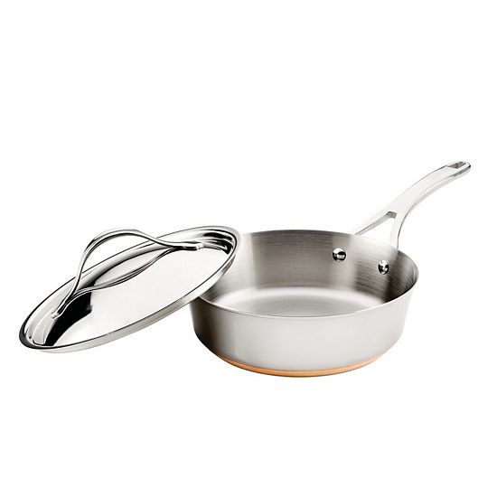  Anolon Nouvelle Copper Stainless Steel 10-pc. Cookware Set