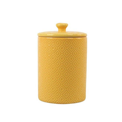  10 Strawberry Street Diamond Embossed 3-pc. Ceramic Canister Set