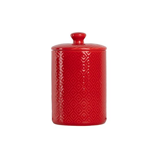  10 Strawberry Street Diamond Embossed 3-pc. Ceramic Canister Set