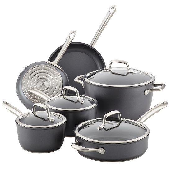  Anolon Accolade 10-pc. Hard-Anodized Precision Forge Cookware Set