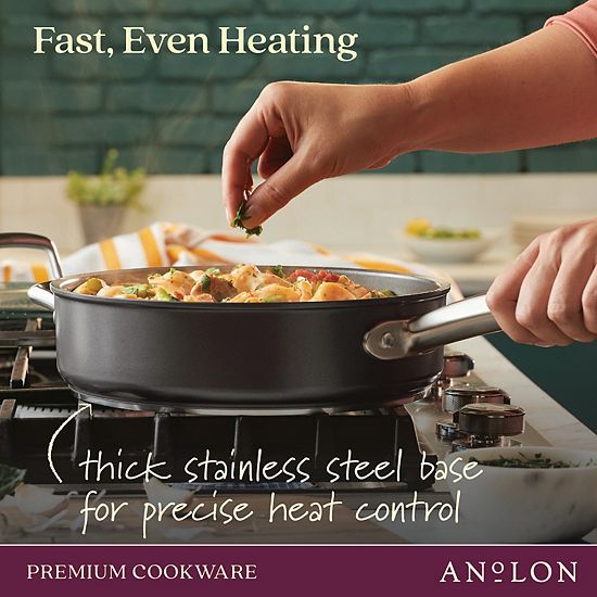  Anolon Accolade 10-pc. Hard-Anodized Precision Forge Cookware Set