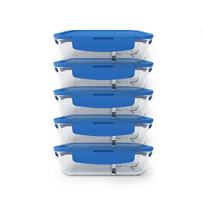  Bentgo 10-pc. 3-Compartment Glass Lunch Container Set