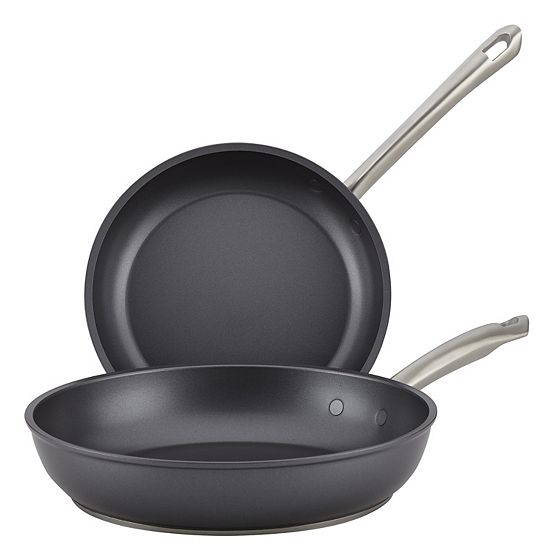  Anolon Accolade Hard-Anodized Precision Forge 2-pc. Skillet Set