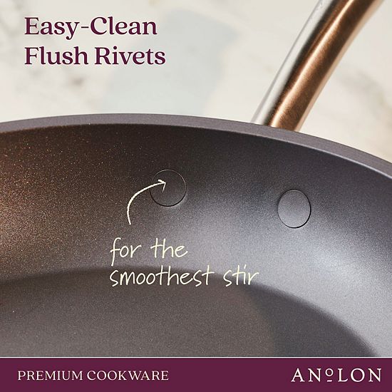  Anolon Accolade Hard-Anodized Precision Forge Wok