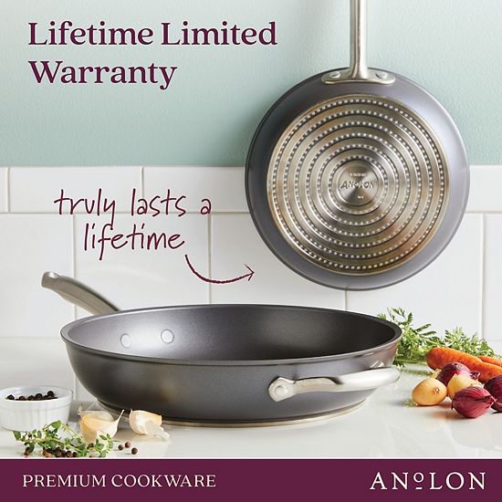  Anolon Accolade Hard-Anodized Precision Forge Wok