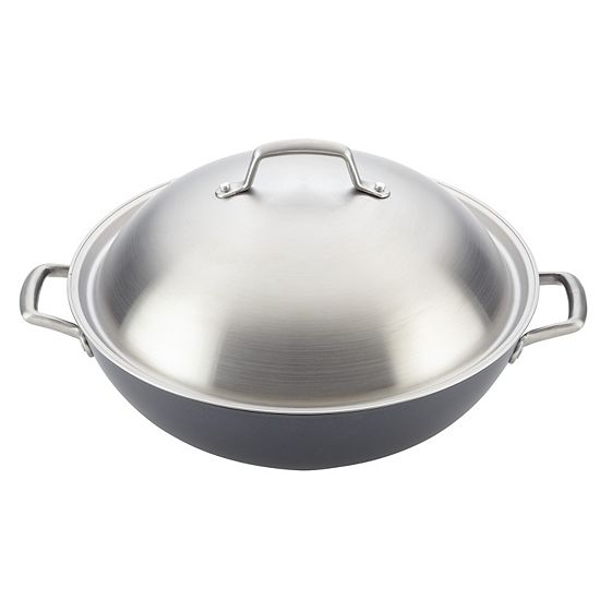  Anolon Accolade Hard-Anodized Precision Forge Wok