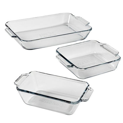  Anchor Hocking 3-pc. Lasagna Dish Set