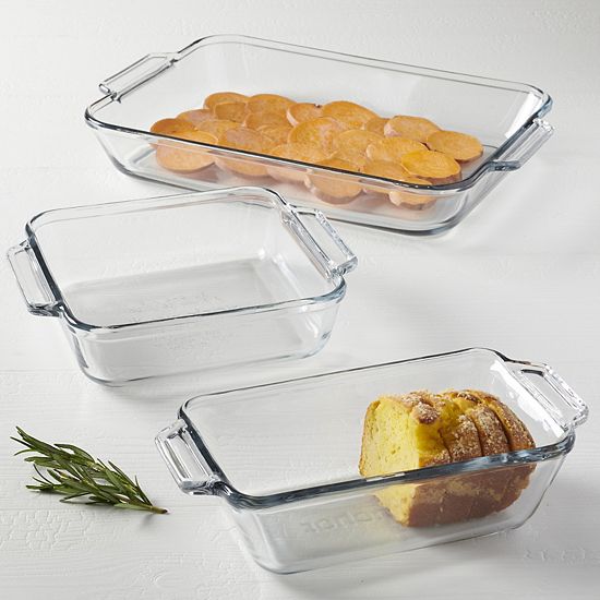  Anchor Hocking 3-pc. Lasagna Dish Set