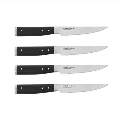  KitchenAid KO4PSKSOHOBA Gourmet 4-pc. Forged Triple Rivet Steak Knife Set