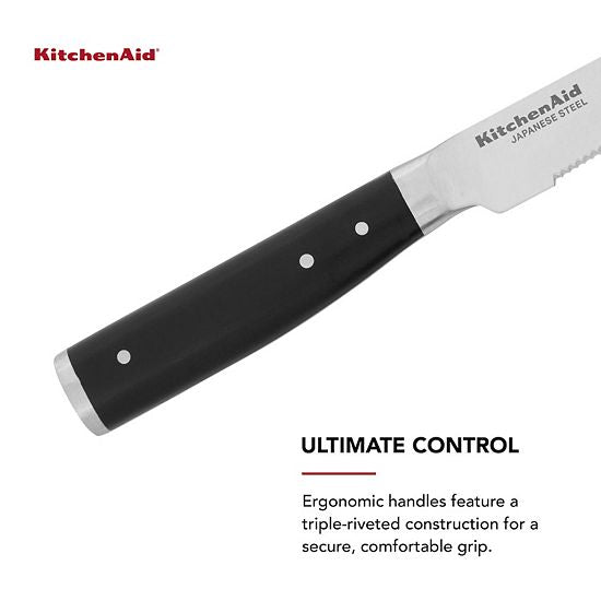  KitchenAid KO4PSKSOHOBA Gourmet 4-pc. Forged Triple Rivet Steak Knife Set