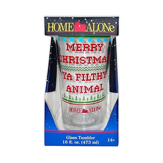  Home Alone® 16 Oz Pint Glass With Holiday Design