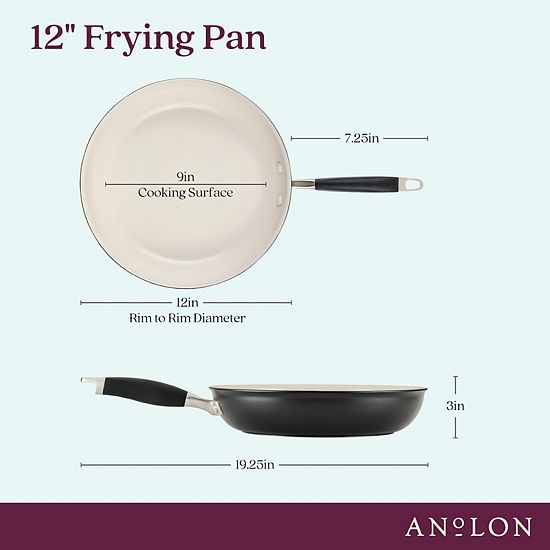  Anolon 12-inch Advanced Ceramic Nonstick Frying Pan
