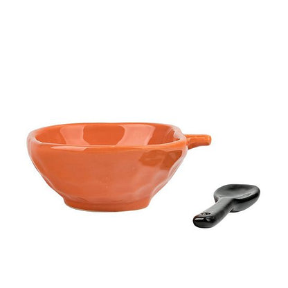  10 Strawberry Street Pumpkin & Web 2-pc. Dip Serving Set With Bowl & Spreader Set