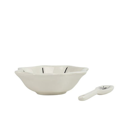  10 Strawberry Street Pumpkin & Web 2-pc. Dip Serving Set With Bowl & Spreader Set