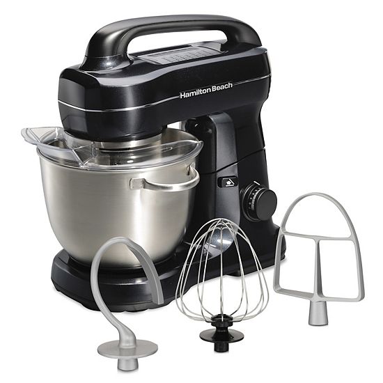  Hamilton Beach 7-Speed Stand Mixer & Attachments