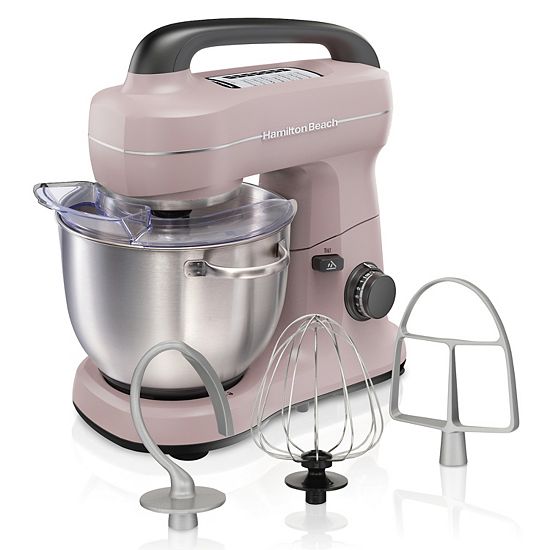  Hamilton Beach 7-Speed Stand Mixer & Attachments