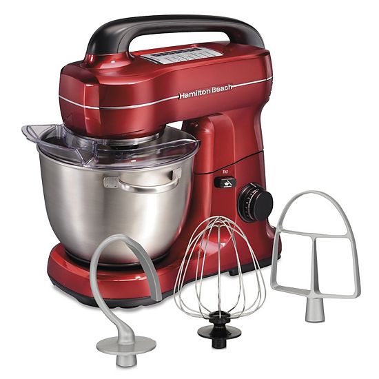  Hamilton Beach 7-Speed Stand Mixer & Attachments