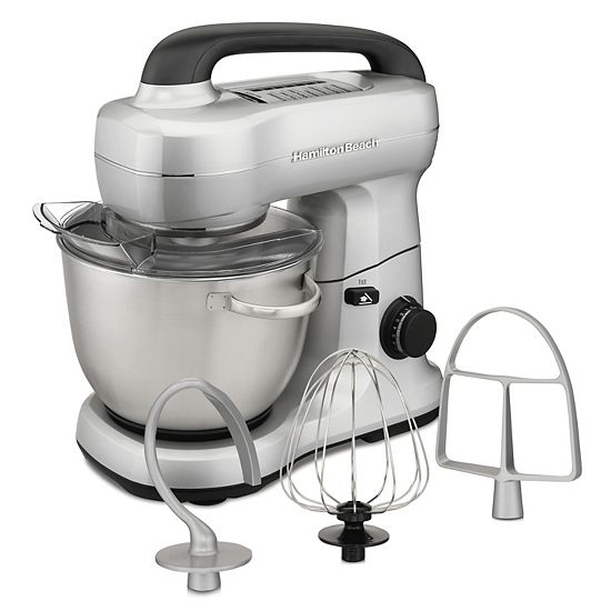  Hamilton Beach 7-Speed Stand Mixer & Attachments