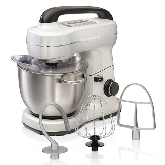  Hamilton Beach 7-Speed Stand Mixer & Attachments