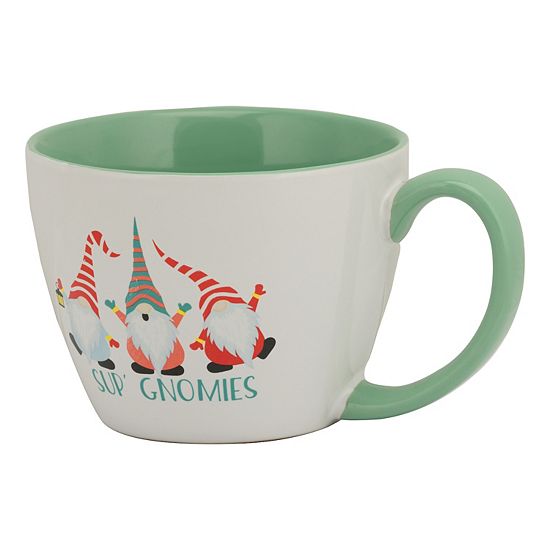  10 Strawberry Street Sup' Gnomies 4-pc. Holiday Mug Set