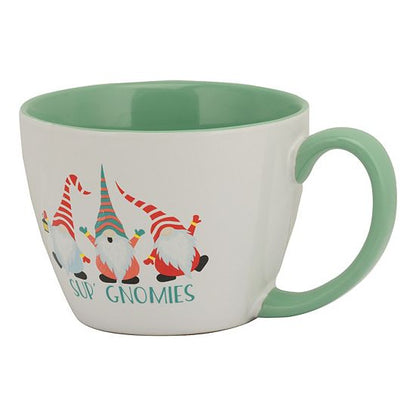  10 Strawberry Street Sup' Gnomies 4-pc. Holiday Mug Set