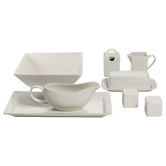  10 Strawberry Street Nova Square 40-pc. Dinnerware Set