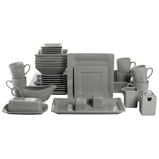  10 Strawberry Street Nova Square 40-pc. Dinnerware Set