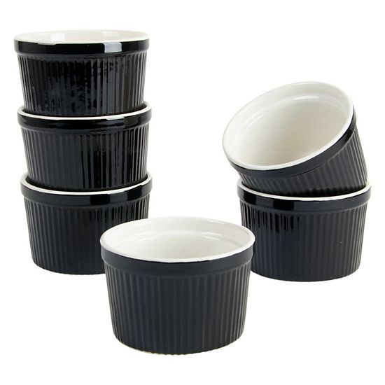  10 Strawberry Street Roma 6-pc. 10 Oz. Stoneware Ramekin Set